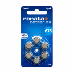 батарейки renata za675