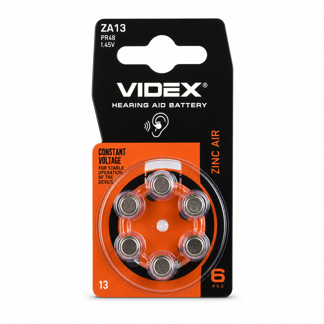 батарейки videx za13