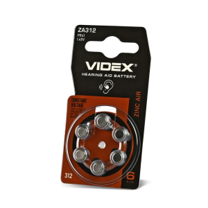 батарейки videx za312
