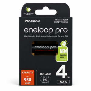 Panasonic eneloop pro AAA 930mAh 4 шт