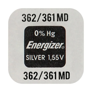 Батарейка срібно-цинкова Energizer 362/361MD