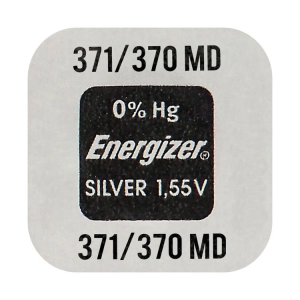 Батарейка срібно-цинкова Energizer 371