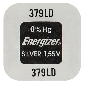 Батарейка срібно-цинкова Energizer 379