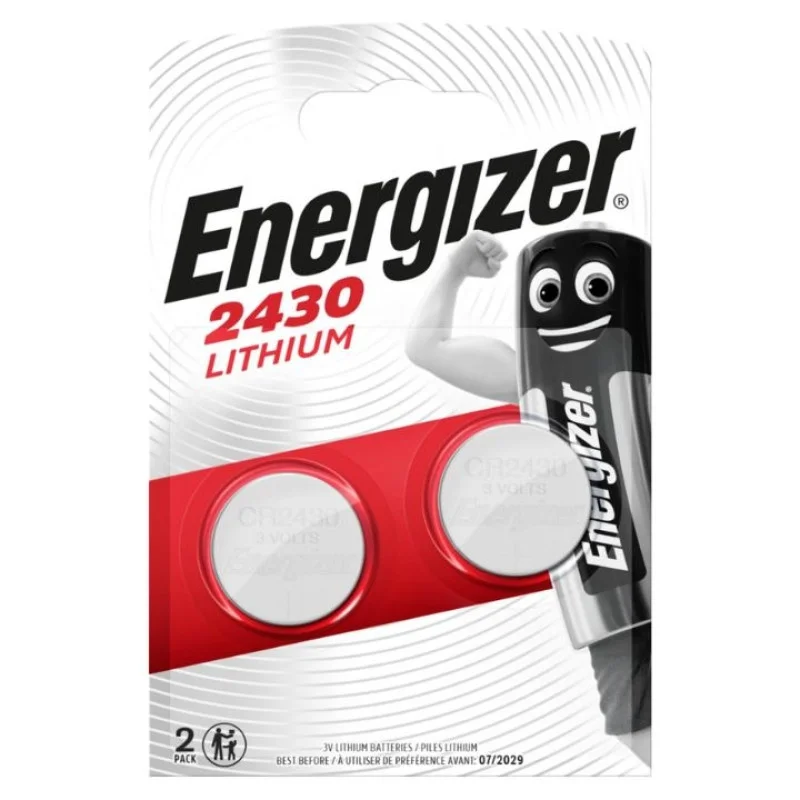 Батарейки Energizer CR2430 3V 2 шт