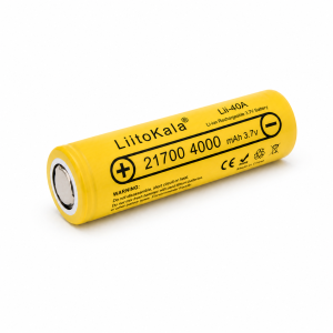 Акумулятор 21700 Li-ion LiitoKala LI-40A 3.7 V 4000 mAh 15 A (технічний)