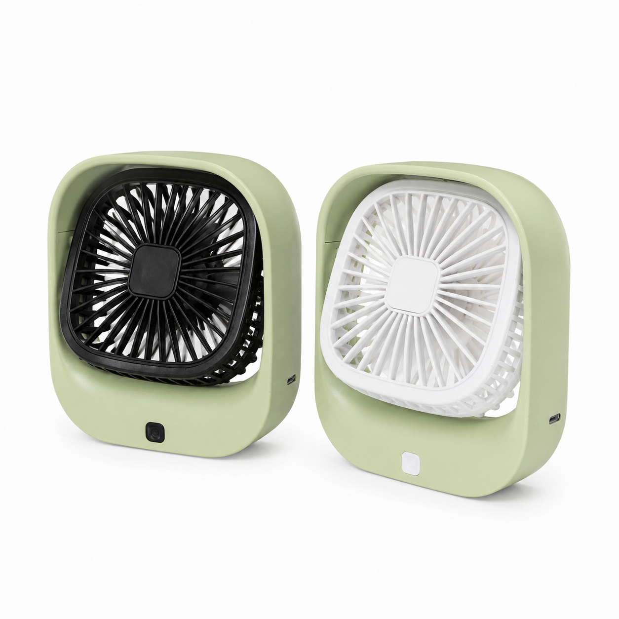 Вентилятор портативний акумуляторний Mini Fan 100081, Li-Ion 18650, micro-USB