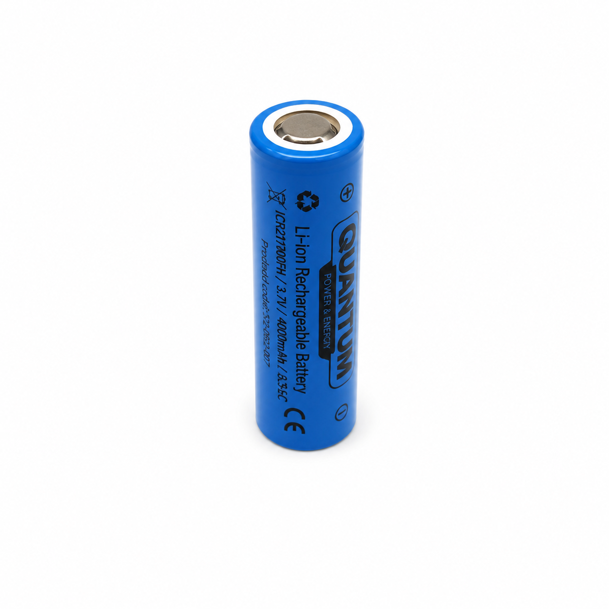 Акумулятор 21700 Li-ion Quantum ICR21700FH 3.7 V 4000 mAh 4 A (технічний) - Зображення 2