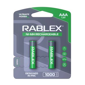 Акумулятори Rablex AAA 1000mAh 2 шт