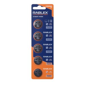 Батарейки Rablex CR2032 3V 5 шт