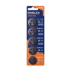 Батарейки Rablex CR2450 3V 5 шт