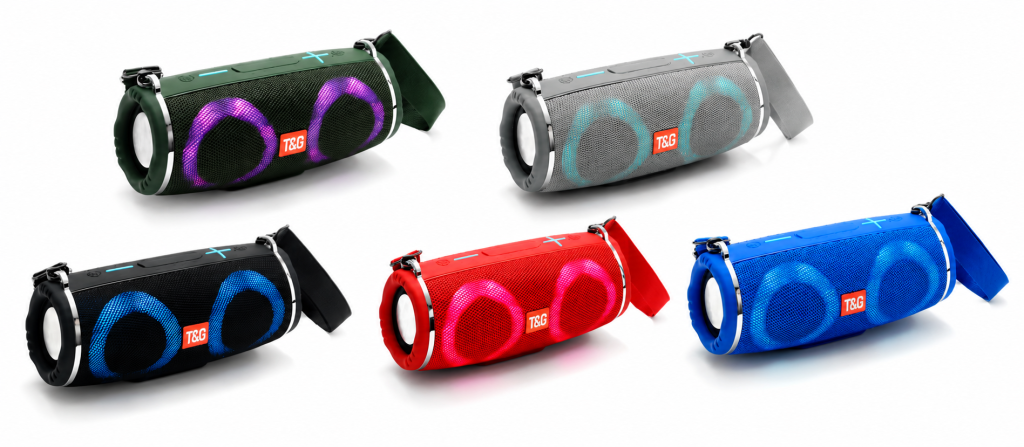 Портативна Bluetooth колонка T&G TG-642 5W RGB