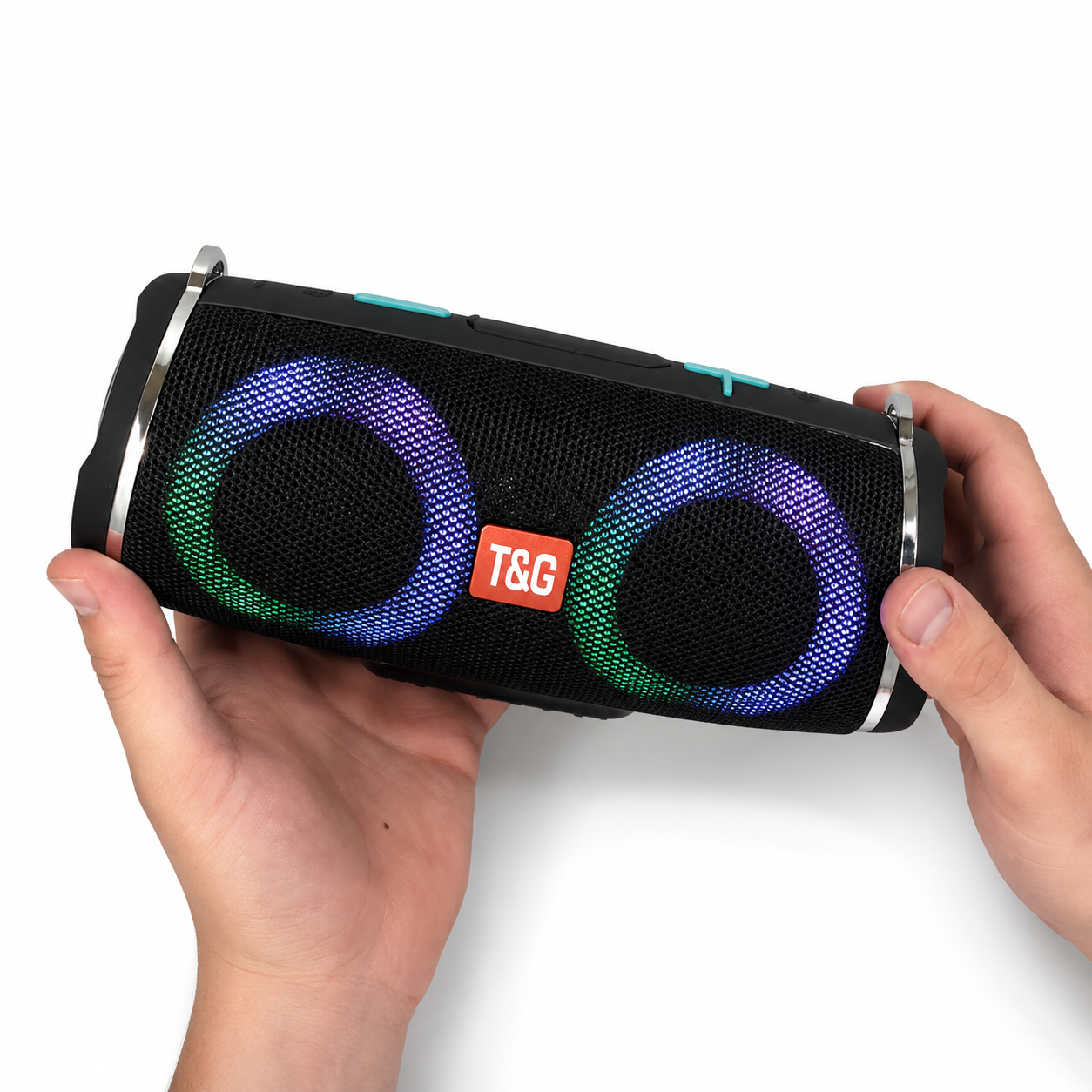 Портативна колонка T&G TG-642 2x5W RGB - Зображення 2