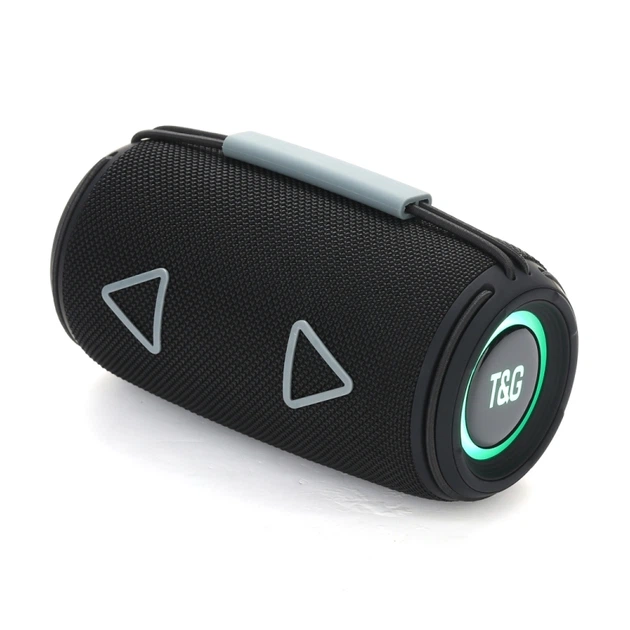Портативна колонка T&G TG-657 2x8W RGB