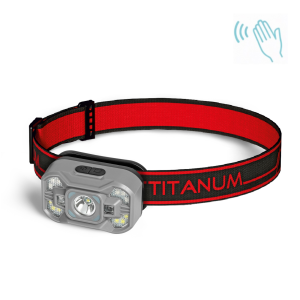 Ліхтар налобний із датчиком руху Titanum TLF-H08 110Lm USB Type-C
