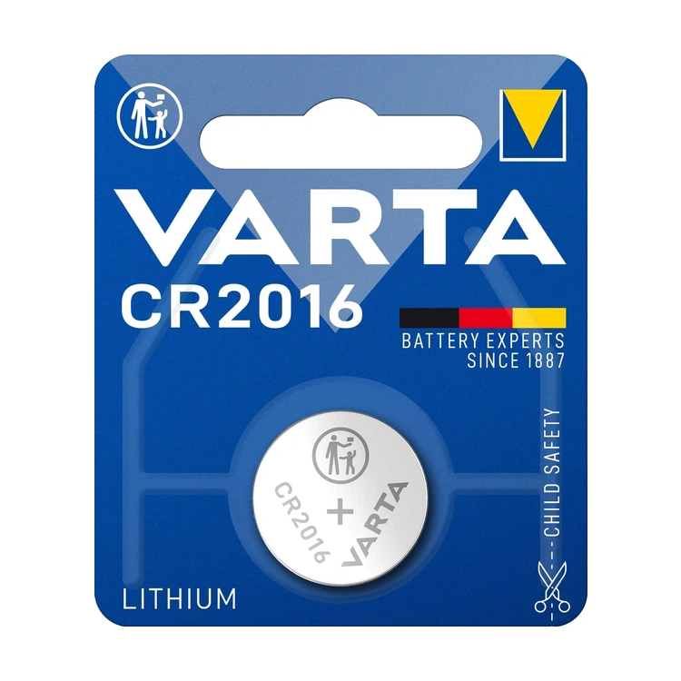 Батарейка літієва Varta Lithium CR2016 3V блістер 1 шт
