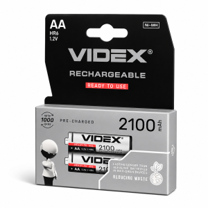 Videx AA 2100mAh Ready To Use