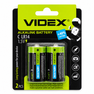 Батарейка Videx C/LR14