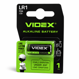 Батарейка Videx LR1 N 1.5V Alkaline