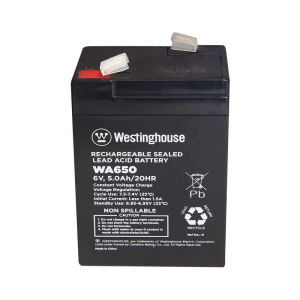 Акумулятор свинцево-кислотний Westinghouse 6V 5Ah (AGM, герметичний)