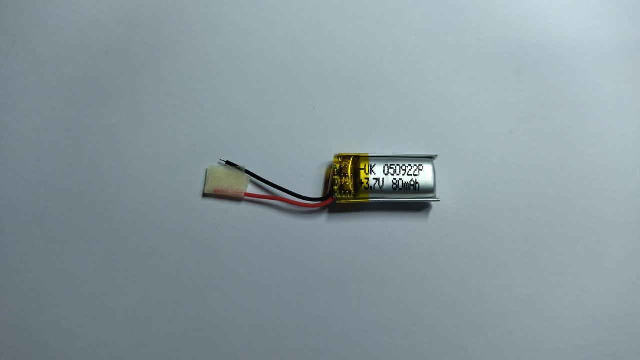 Акумулятор 050922 Li-Pol 80mAh 3.7V