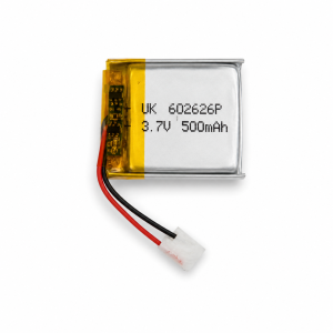 Акумулятор 602626 Li-Pol 3.7V 500 mAh з контролером заряду (26×26×6 мм)